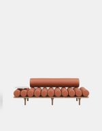 Five to Nine Daybed - Brown Leather